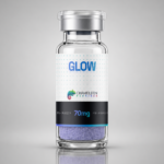 GLOW 70mg vial render