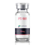 PT-141 10mg research peptide vial - Chameleon Peptides