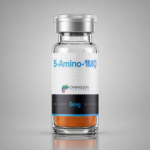 5-Amino-1MQ 5mg vial render