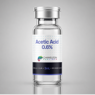 Acetic Acid 0.6% 3mL vial render