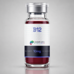 B12 10mg vial render