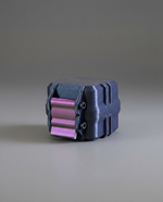 Baby Case   Closed - Peptide Storage Case