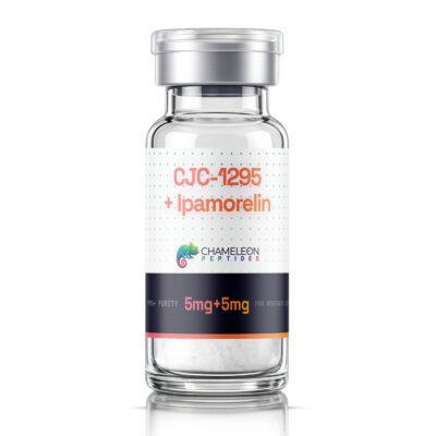CJC-1295 + Ipamorelin 5mg+5mg Research Peptide Vial
