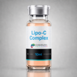 Lipo-C Complex 10ml vial with rich peach fluid