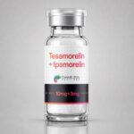 Tesamorelin 10mg plus Ipamorelin 3mg Chameleon Peptides product vial